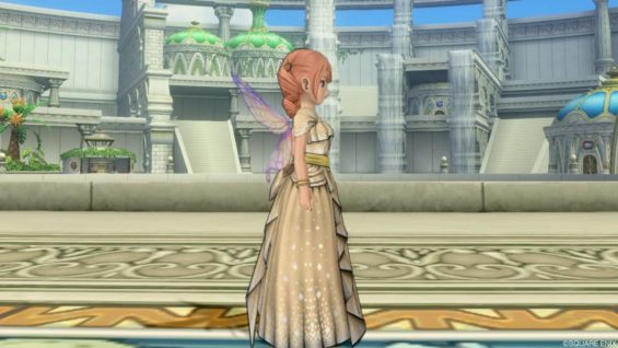 妖精の女王のドレス