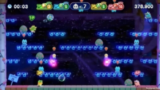 バブルボブル4のゲーム画面