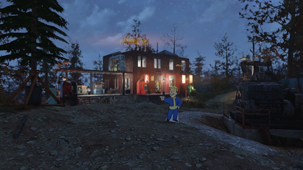 Fallout 76 C A M P 道は奥が深い 我が家を改築してたら時間がいくら