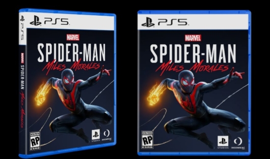PS5のゲームパッケージデザイン「スパイダーマン」
