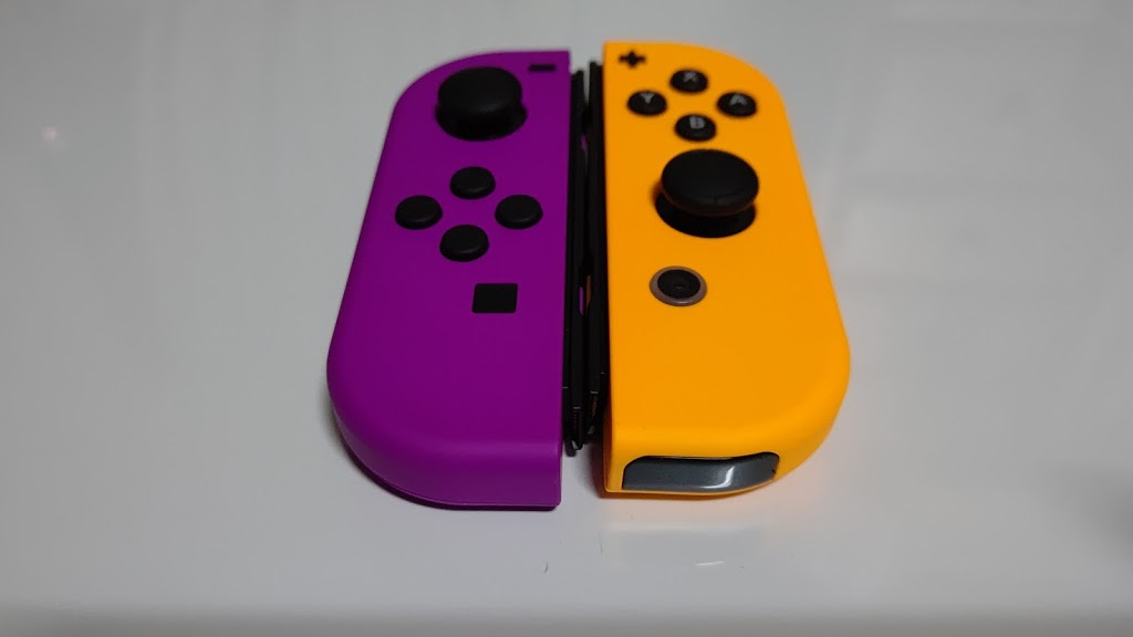 NintendoSwitch ジョイコン ネオンパープル ネオンレッド - 家庭用 