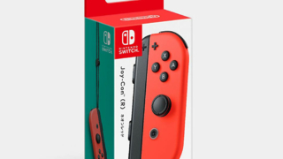 Nintendo Switch Joy-conのネオンレッド