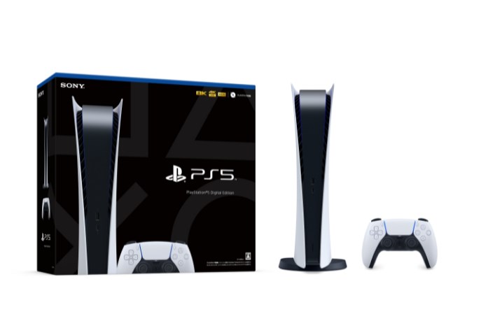 PS5デジタルエディション新型番の箱