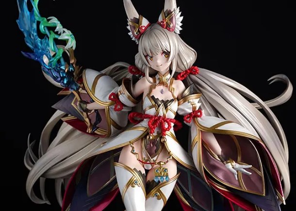 ゼノブレイド2「ニア」スケールフィギュアの彩色見本