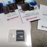 購入したトランセンドのmicroSDカード256GB