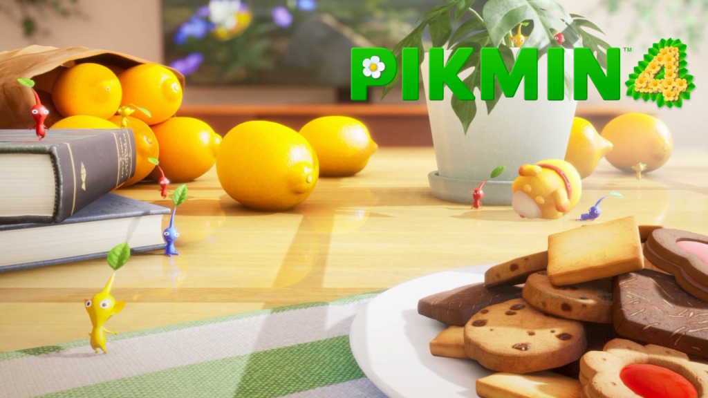 「ピクミン4」製品版のタイトル画面