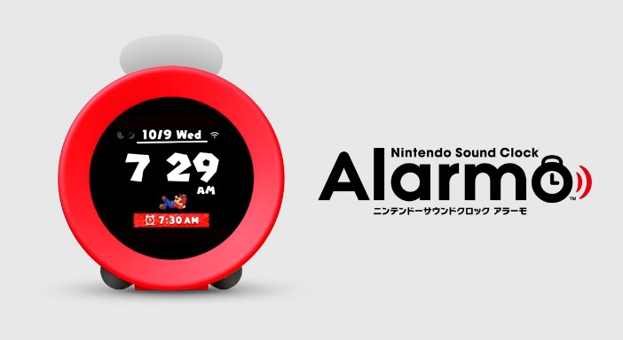 「ニンテンドーサウンドクロック Alarmo」の発表映像