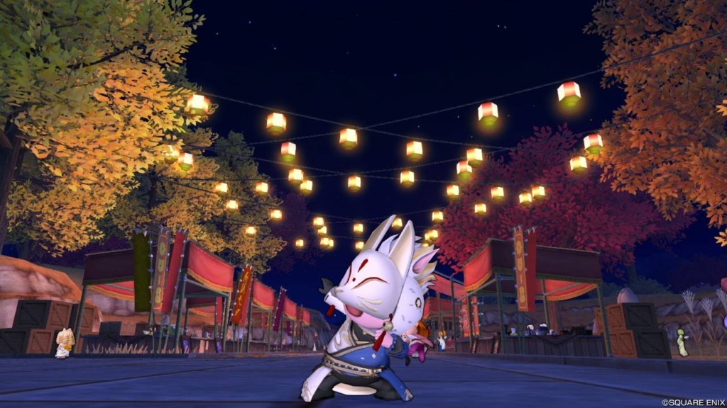秋イベント「神の月の感謝祭」「神狐衣装」を着たバルカズ