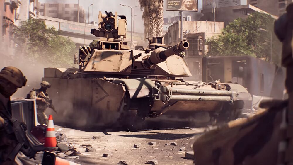 「バトルフィールド6」のロンチトレイラーに登場した戦車