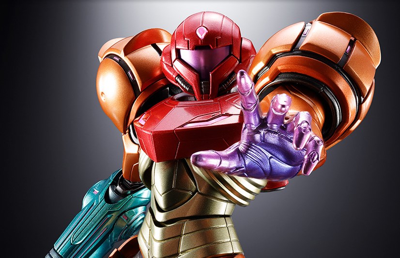 「メトロイドプライム4」バージョンのサムス・アランの超合金