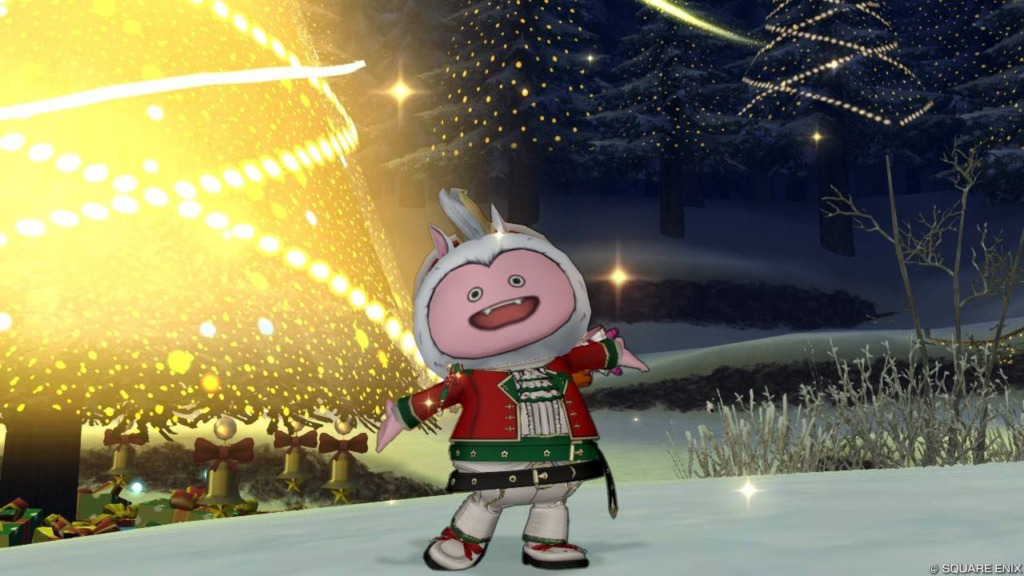 クリスマスイベント2025「もうひとつの星夜祭2」のジングル衣装セットを着たバルカズ