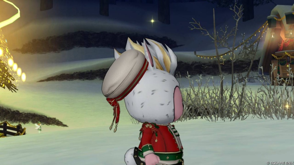 クリスマスイベント2025「もうひとつの星夜祭2」のジングル衣装セットを着たバルカズ2