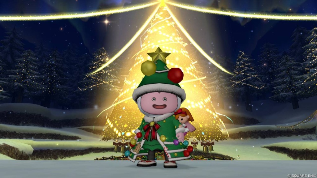 クリスマスイベント2025「もうひとつの星夜祭2」のツリースーツを着たバルカズ