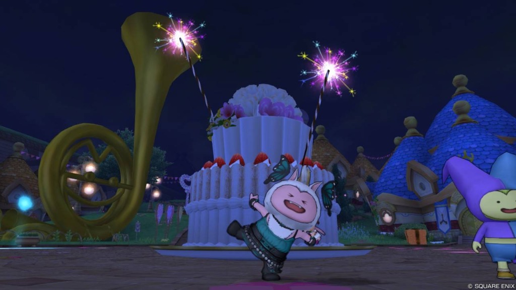 第14回アストルティアクイーン総選挙のオルフェアの町とバルカズ