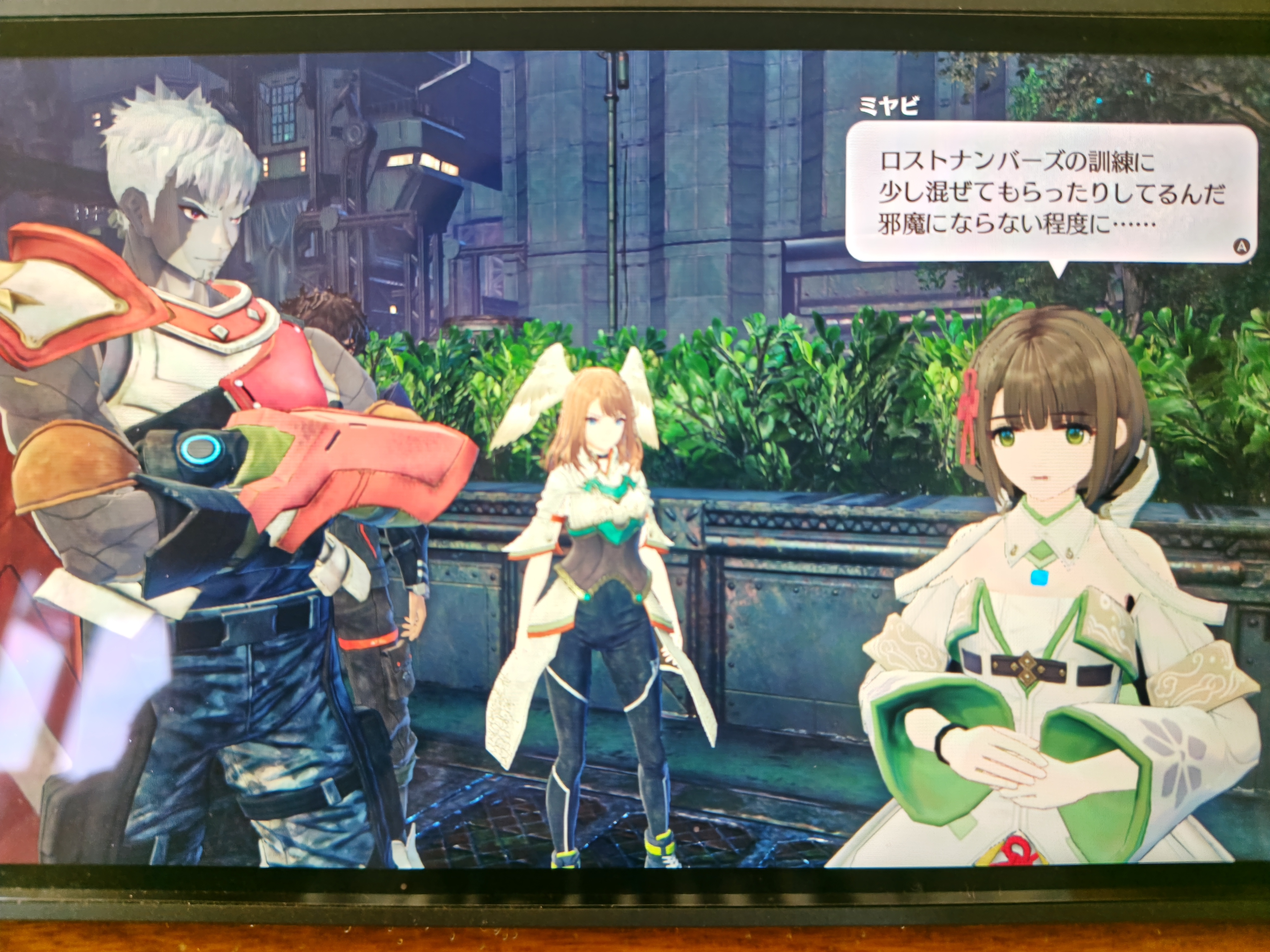 Switch2「携帯モードブースト」を使って撮影した「ゼノブレイド3」のミヤビちゃん