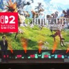 Switch2版「FF14」発表時のステージ