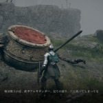 「エルデンリング」Switch2版のアレキサンダーと遭遇したバルカズ