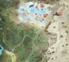 Fallout 76 Wastelanders（ウェイストランダース）のC.A.M.P.設置不可マップの一部