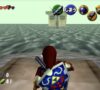 Switch版N64「ゼルダの伝説 時のオカリナ」改善前の水の神殿の水表現