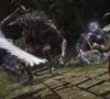 エルデンリングの敵集団との戦い