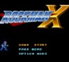 ロックマンＸアニバーサリーコレクション「ロックマンＸ」タイトル画面