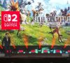 Switch2版「FF14」発表時のステージ