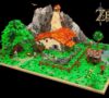 LEGOで作ったリンクの家